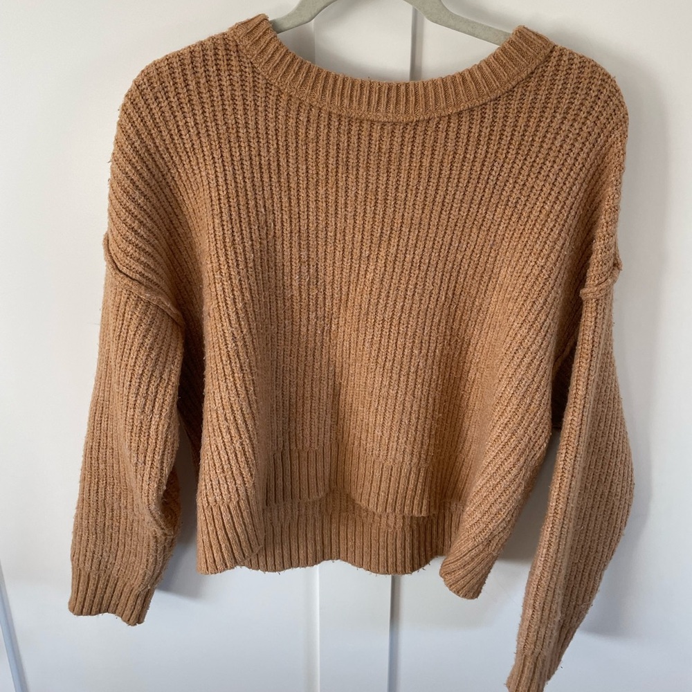 Tan American Eagle Sweater